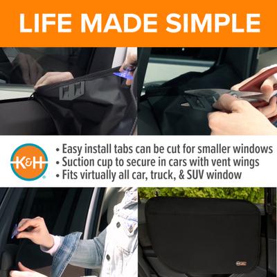 Show full view: K&H Pet Products Vehicle Door Protector, Black slide 6 of 12