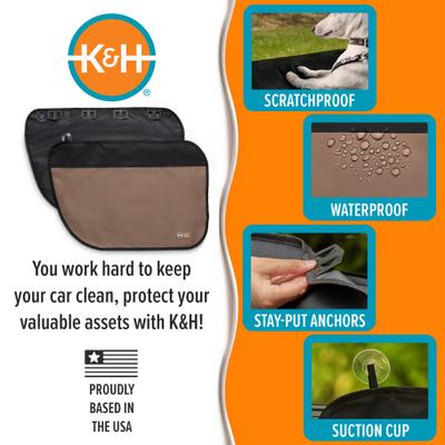 Show full view: K&H Pet Products Vehicle Door Protector, Tan slide 3 of 12