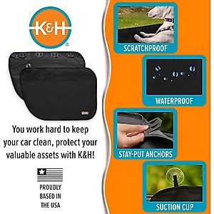 K&H Pet Products Vehicle Door Protector, Black