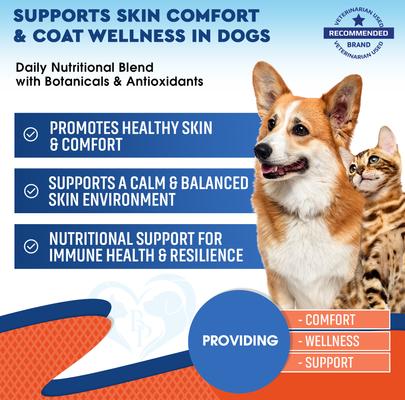 Show full view: Beloved Pets Natural Yeast Support for Skin & Coat, Healthy Inflammatory Balance in Dogs & Cats, 2-fl oz Bottle slide 3 of 10