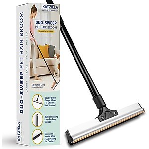 Katziela DuoSweep Broom Pet Hair Remover