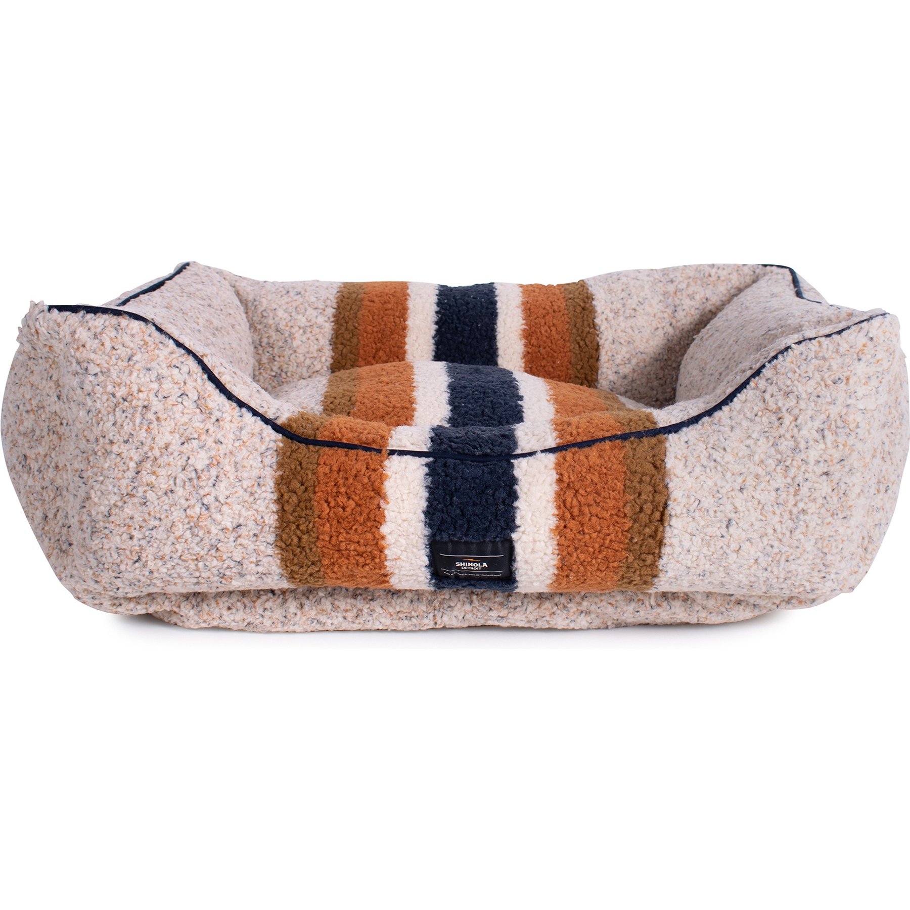Shinola Kuddle Dog Bed, Oatmeal, Medium