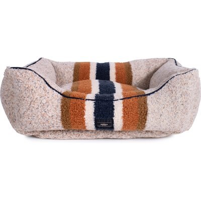 Shinola Shinola Kuddle Dog Bed, Oatmeal, Medium