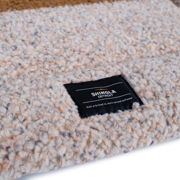Shinola Kuddle Dog Bed, Oatmeal