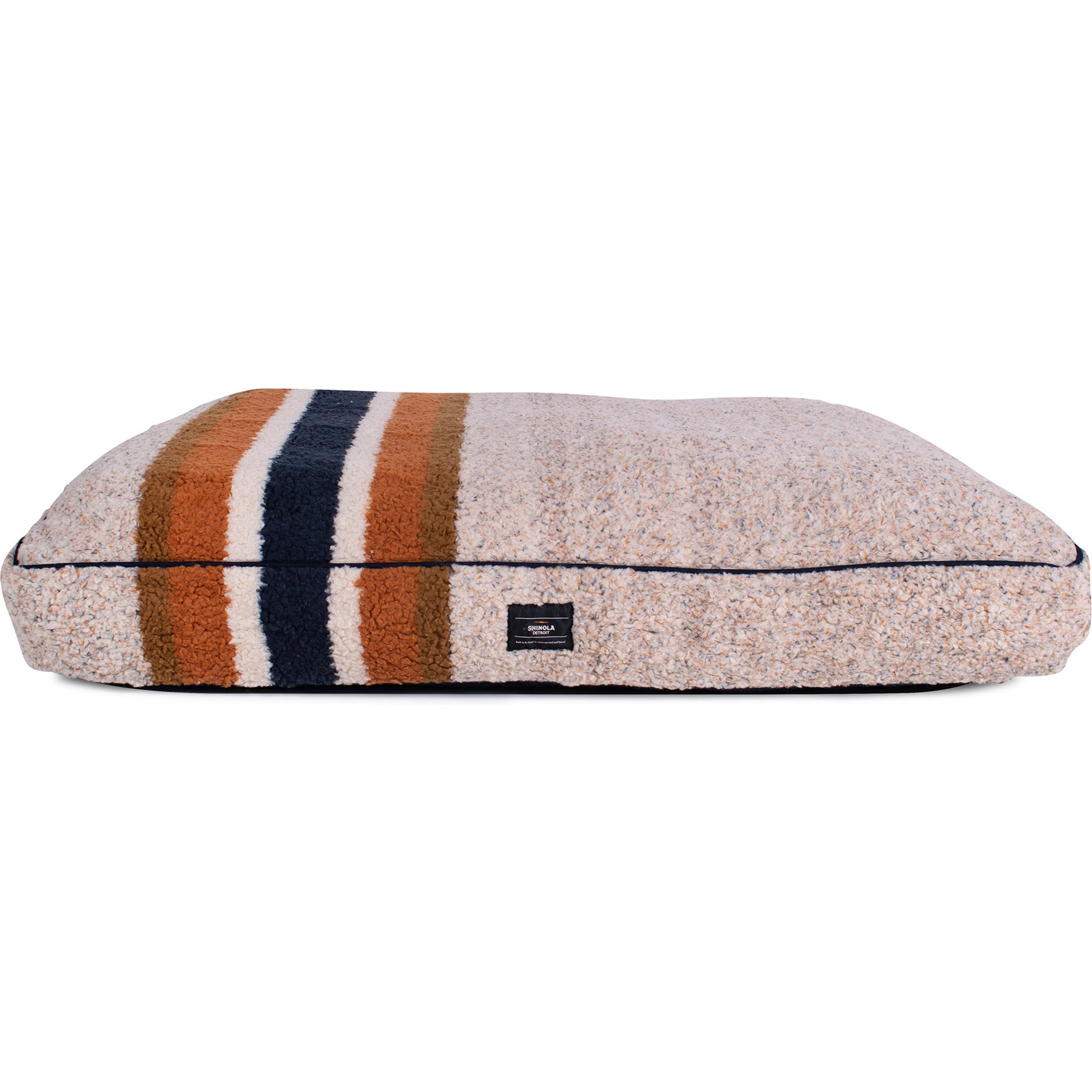 Shinola Napper Pillow Dog Bed, Oatmeal, Large