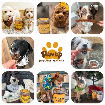 Show full view: Pawup Chicken Jerky Strips Dog Treats, 12.5-oz jar slide 8 of 10