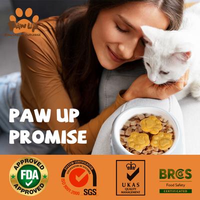 Show full view: Pawup Freeze-Dried Quail Egg Yolk Pumpkin Flavor Dog & Cat Treats, 3.5-oz jar slide 6 of 11