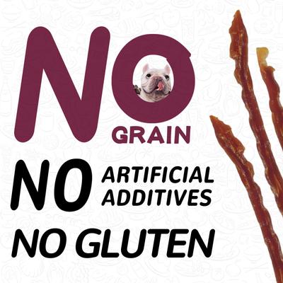 Show full view: Pawup Duck Jerky Strips Dog Treats, 12.5-oz jar slide 4 of 10