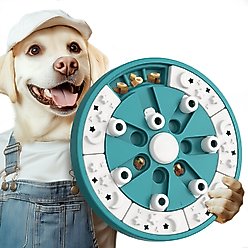 KADTC Twister 3 In 1 Puzzle Dog Toy, Green