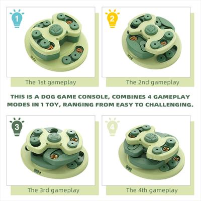 Show full view: KADTC Tornado 3 In 1 Puzzle Dog Toy, Green slide 5 of 8