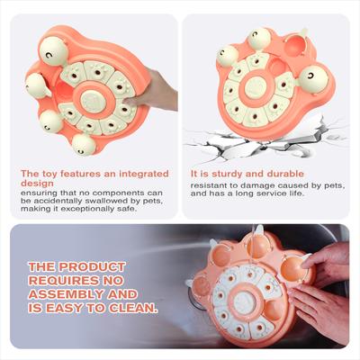 Show full view: KADTC Paw Beginner Puzzle Dog Toy, Pink slide 6 of 7