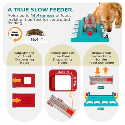 Show full view: KADTC Beer Barrel Puzzle Feeder Dog Toy, Green slide 4 of 7