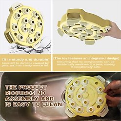 KADTC Maze 2 In 1 Puzzle Dog Toy, Yellow slide 2 of 6