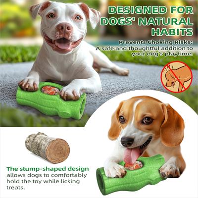 Show full view: KADTC Durable Stump Freeze Dog Toy, Green, Large slide 4 of 8