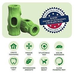 KADTC Durable Stump Freeze Dog Toy, Green, Large slide 2 of 6