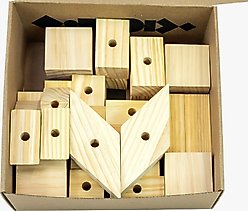 Beaktivity Bird Toy Base Refill Kit, Natural, Large/X-Large