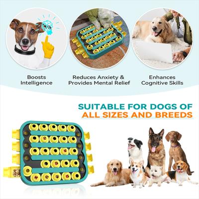 Show full view: KADTC Playground 4 In 1 Puzzle Dog Toy, Green slide 6 of 7