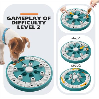 Show full view: KADTC Twister 3 In 1 Puzzle Dog Toy, Green slide 4 of 8
