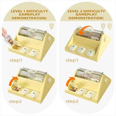 Show full view: KADTC Beer Barrel 2 In 1 Puzzle Dog Toy, Yellow slide 5 of 8