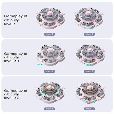 Show full view: KADTC Sunflower 2 In 1 Puzzle Dog Toy, Pink slide 6 of 10