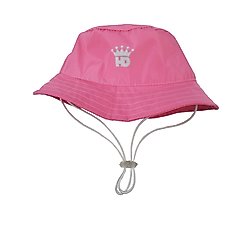 Hip Doggie Dog Rain Hat, Pink, X-Small slide 1 of 5