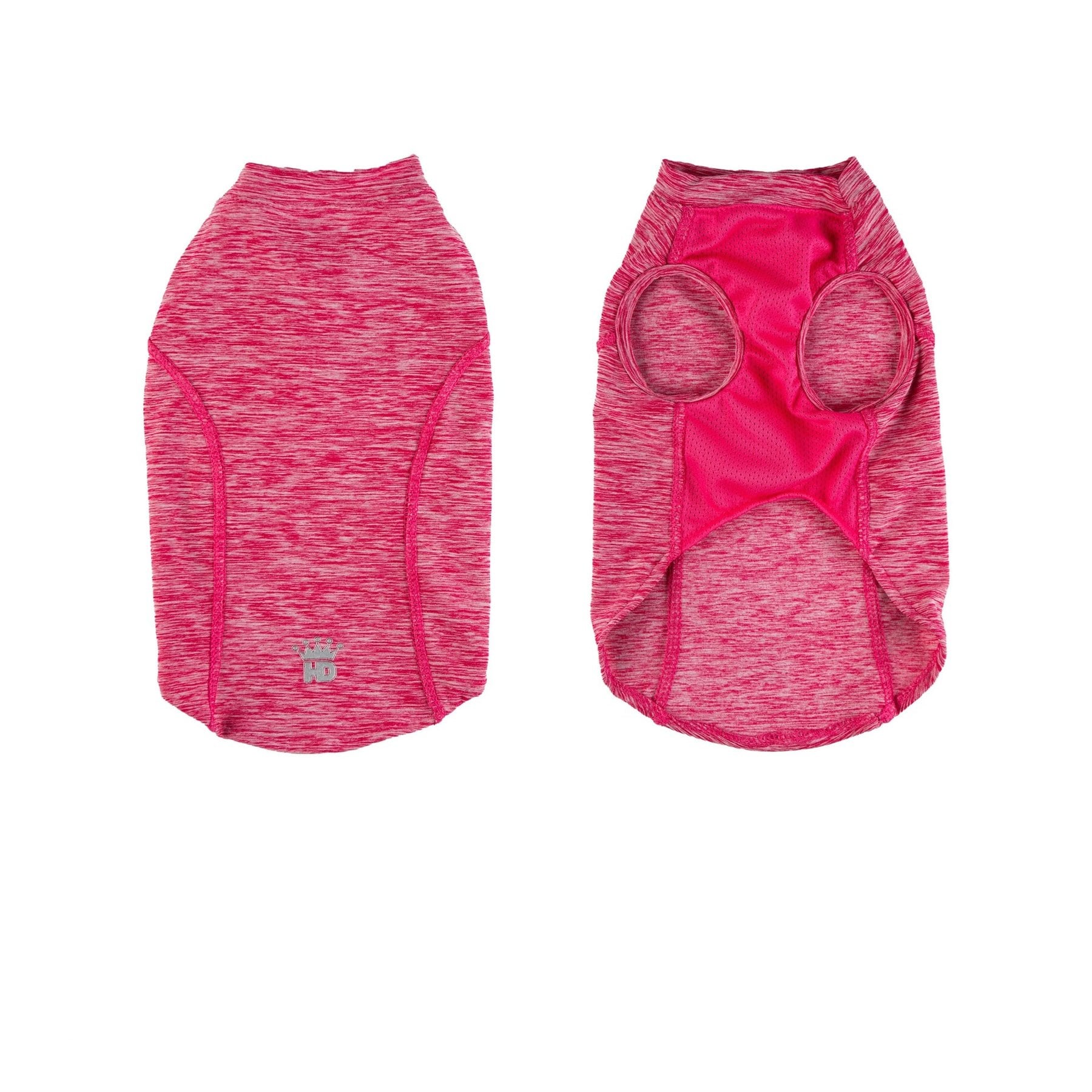 Hip Doggie Quick Dry Athletic Dog Shirt, Pink, Medium