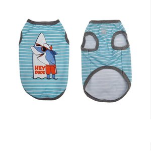 Hip Doggie Hey Dude Shark Dog Tank, X-Large