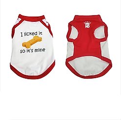 Hip Doggie I Licked It so it's Mine Dog Tank, Small