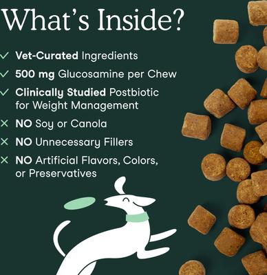 Show full view: Fera Pets Hip & Joint Soft Chew Supplement for Dog, 90 count slide 4 of 11