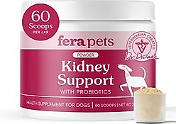 Fera Pets Kidney Support Powdered Supplement for Dogs, 2.1-oz jar