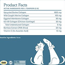 Fera Pets Collagen Plus Powder Joint Supplement for Dogs & Cats, 4.23-oz pouch slide 2 of 8