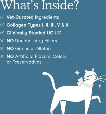 Show full view: Fera Pets Collagen Plus Powder Joint Supplement for Dogs & Cats, 4.23-oz pouch slide 4 of 11