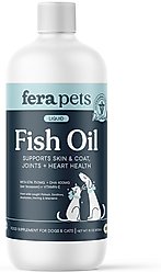 Fera Pets Fish Oil + Vitamin E Supplement for Dog & Cat, 16-fl oz bottle