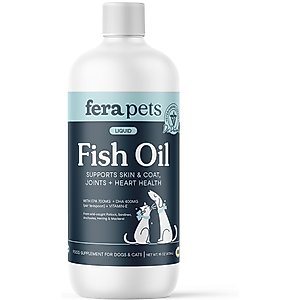 Fera Pets Fish Oil + Vitamin E Supplement for Dog & Cat, 16-fl oz bottle
