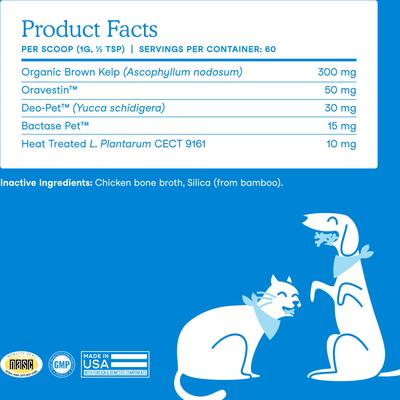 Show full view: Fera Pets Dental Support Powder Supplement for Dogs & Cats, 2.1-oz jar slide 7 of 12