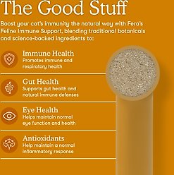Fera Pets Lysine Immune Powdered Supplement for Cats, 2.1-oz jar slide 2 of 7