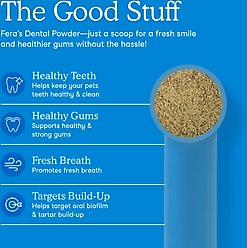 Fera Pets Dental Support Powder Supplement for Dogs & Cats, 2.1-oz jar slide 2 of 8