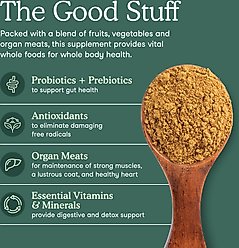 Fera Pets Whole Food Multivitamin Powder Topper for Dogs & Cats, 3.7-oz pouch slide 2 of 7