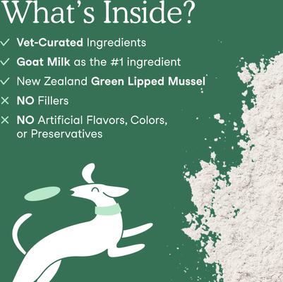 Show full view: Fera Pets Hip & Joint Goat Milk for Dogs & Cats, 6.34-oz pouch slide 4 of 9