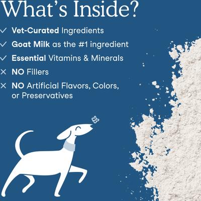 Show full view: Fera Pets Multivitamin Goat Milk Topper for Dogs & Cats, 6.34-oz pouch slide 4 of 9