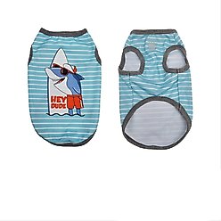 Hip Doggie Hey Dude Shark Dog Tank, Medium