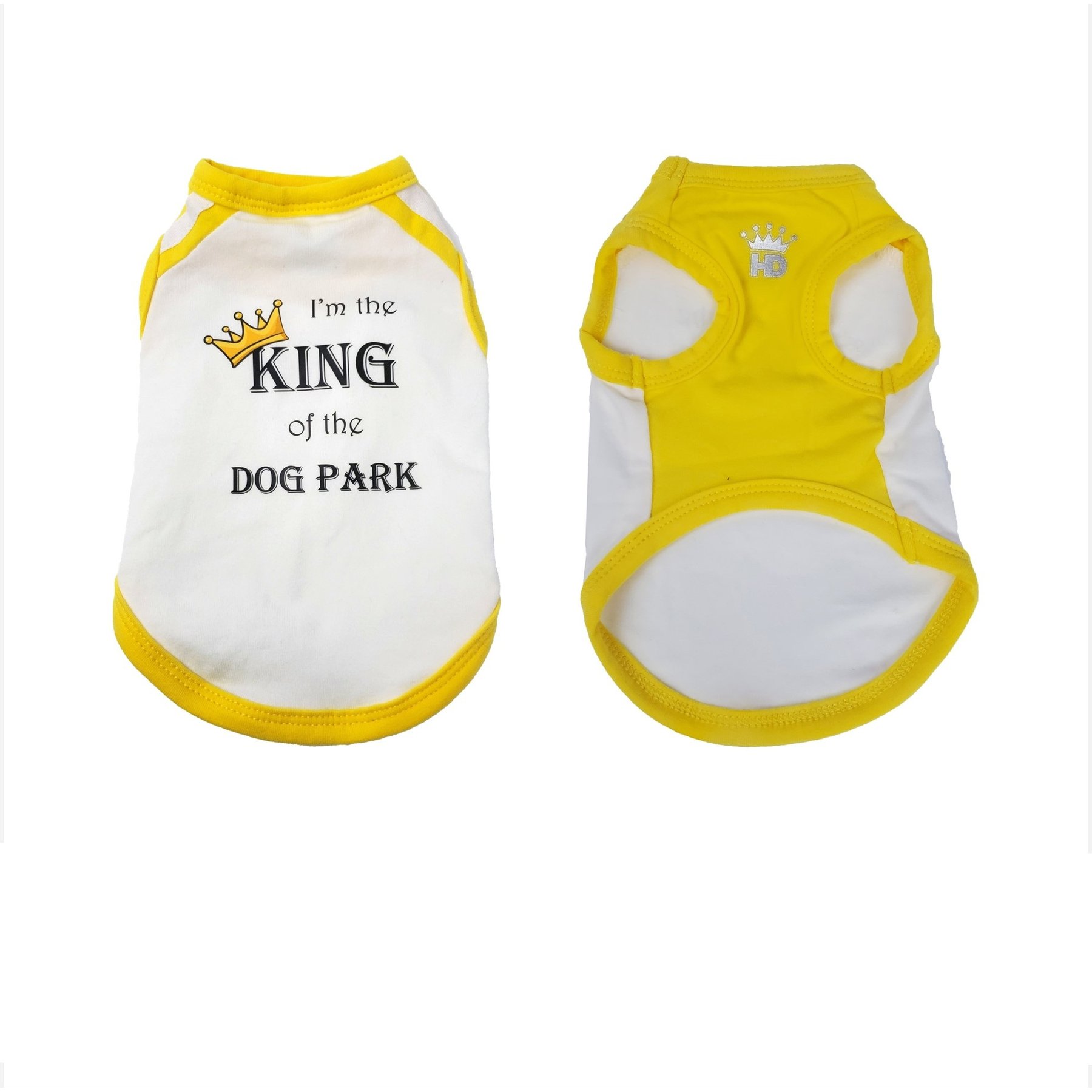 Hip Doggie I'm the King of the Dog Park Dog Tank, Large