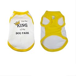 Hip Doggie I'm the King of the Dog Park Dog Tank, X-Small