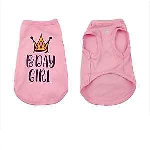 Hip Doggie Birthday Girl Dog Tank, Small