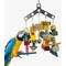 Show in main carousel: Beaktivity Boomerang Bird Toy Base, Multicolored Wood, Large slide 3 of 5