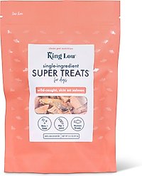 King Lou Wild Salmon Bites Freeze-Dried Dog Treats, 3.5-oz bag