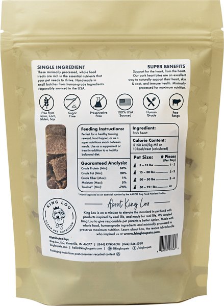 King Lou Whole Minnows Freeze-Dried Dog Treats