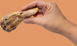 King Lou Whole Duck Heads Dehydrated Dog Treats, 3 count slide 2 of 5