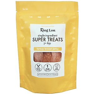 King Lou Turkey Breast Jerky Dog Treats, 3.5-oz bag