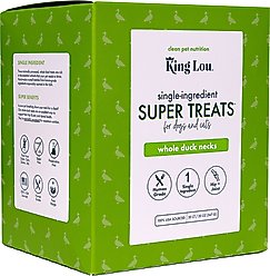 King Lou Whole Duck Necks Dehydrated Dog Treats, 20 count slide 1 of 3